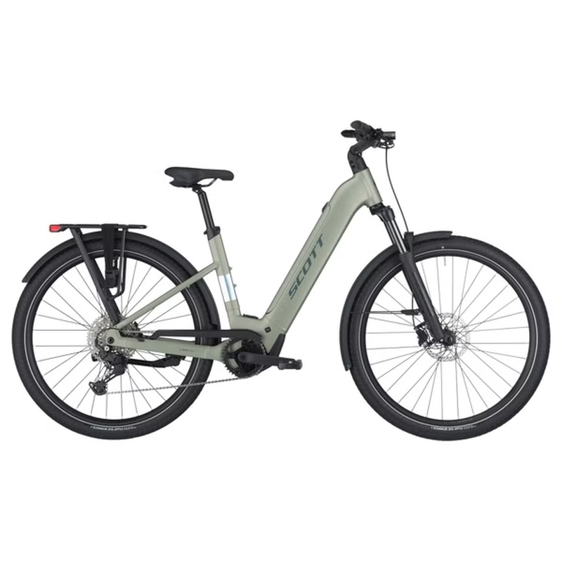 Vélo de Ville Électrique Scott Sub 30 Wave Shimano Cues 10V 600 Wh 700 mm Vert 2025