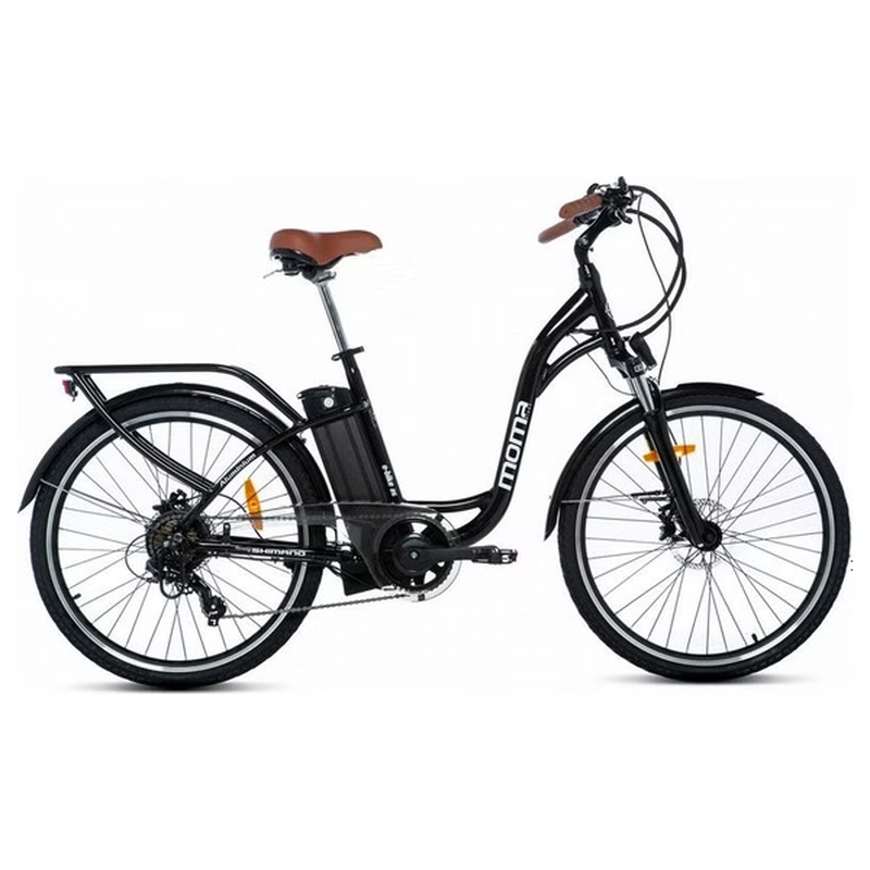 Vélo de Ville Electrique Semi Rigide 26 2 - SHIMANO 7V - Autonomie 80km – Image 9