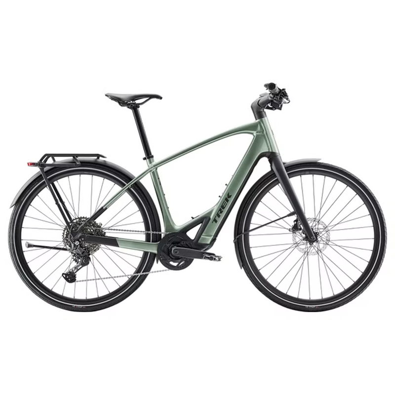Vélo de Ville Électrique Trek FX+ 7 Shimano Cues 10V 360Wh 700 mm Vert 2025