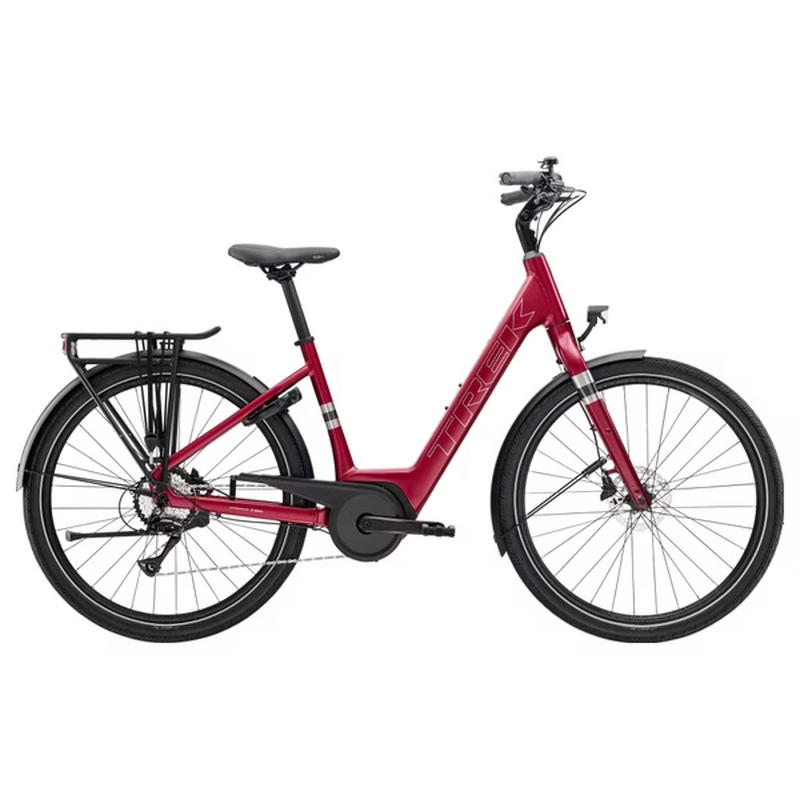 Vélo de Ville Électrique Trek Verve+ 1 Lowstep LT 250Wh Shimano Acera 8V