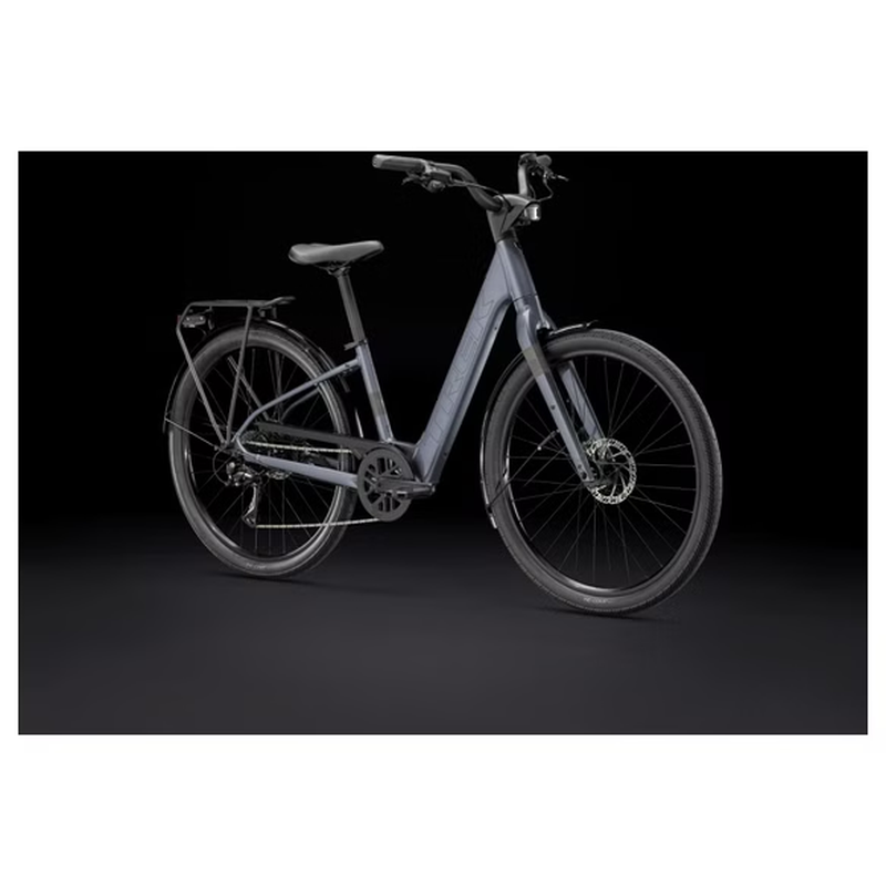 Vélo de Ville Électrique Trek Verve+ 1 Lowstep LT 250Wh Shimano Acera 8V – Image 2