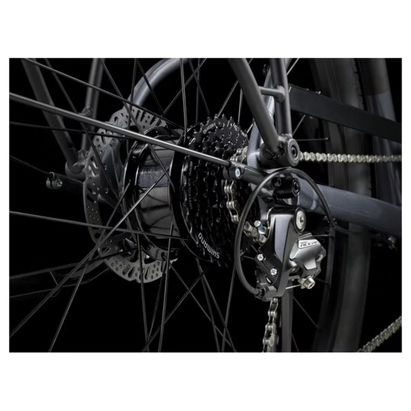 Vélo de Ville Électrique Trek Verve+ 1 Lowstep LT 250Wh Shimano Acera 8V – Image 4