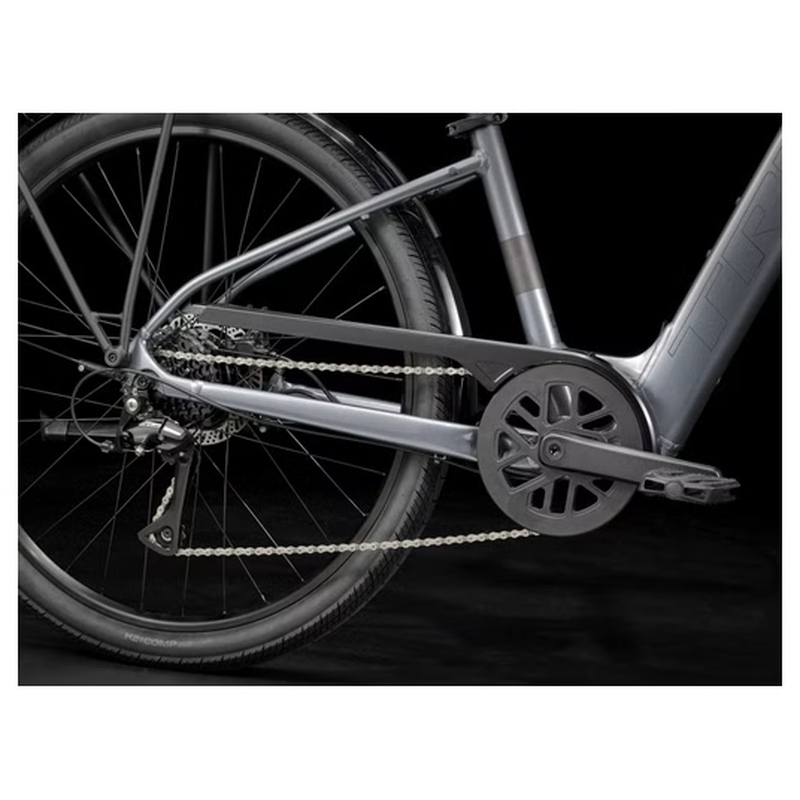 Vélo de Ville Électrique Trek Verve+ 1 Lowstep LT 250Wh Shimano Acera 8V – Image 8