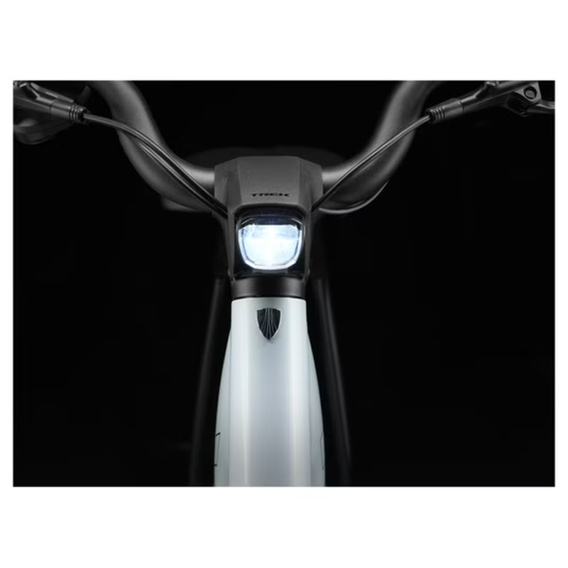 Vélo de Ville Électrique Trek Verve+ 2 Lowstep 400wh Shimano Cues 9V Gris Gen 3 – Image 3