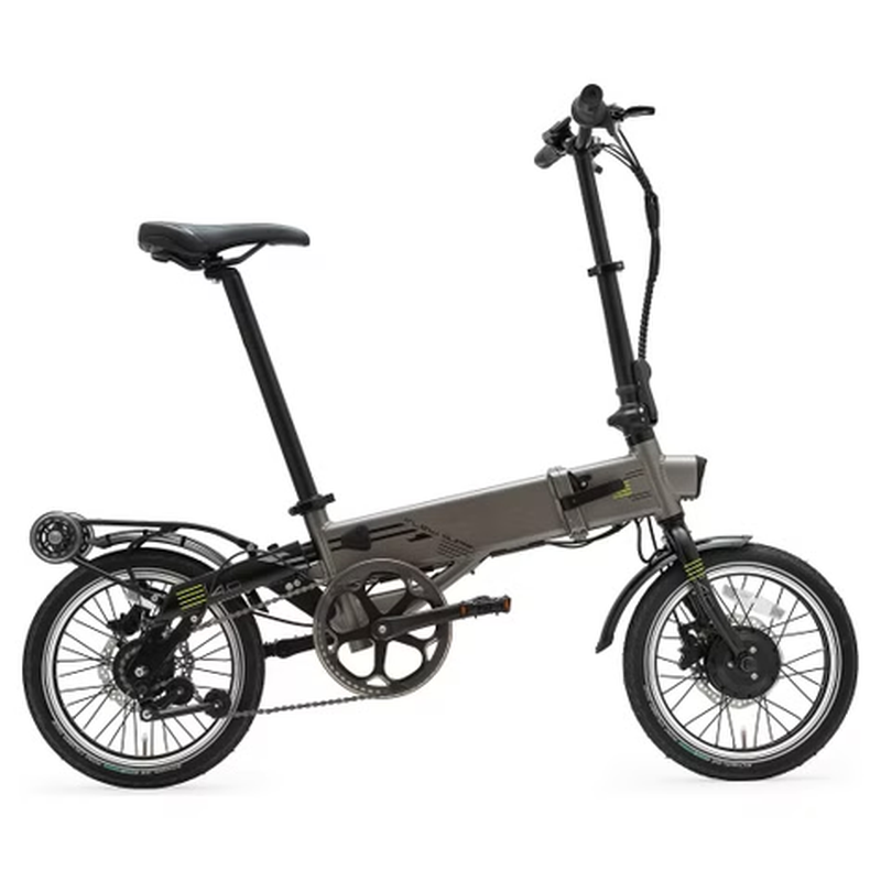Vélo électrique pliant Supra 4 0+ Titanium Grey | 90 km | 14 Ah | 16” – Image 2