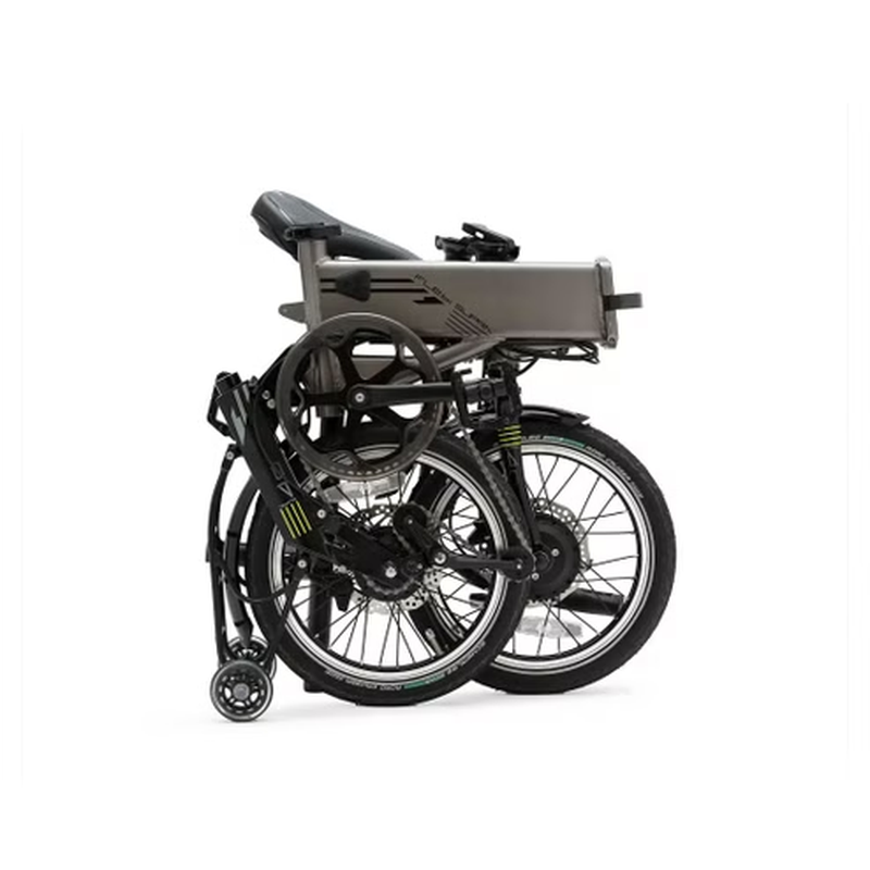 Vélo électrique pliant Supra 4 0+ Titanium Grey | 90 km | 14 Ah | 16” – Image 3