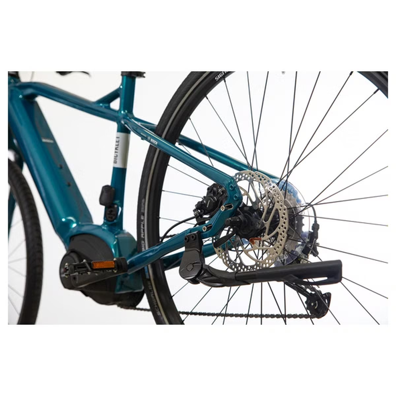 Vélo Fitness Électrique Bicyklet Gabriel Shimano Altus 9V 500 Wh 700 mm Turquoise Metallic – Image 10