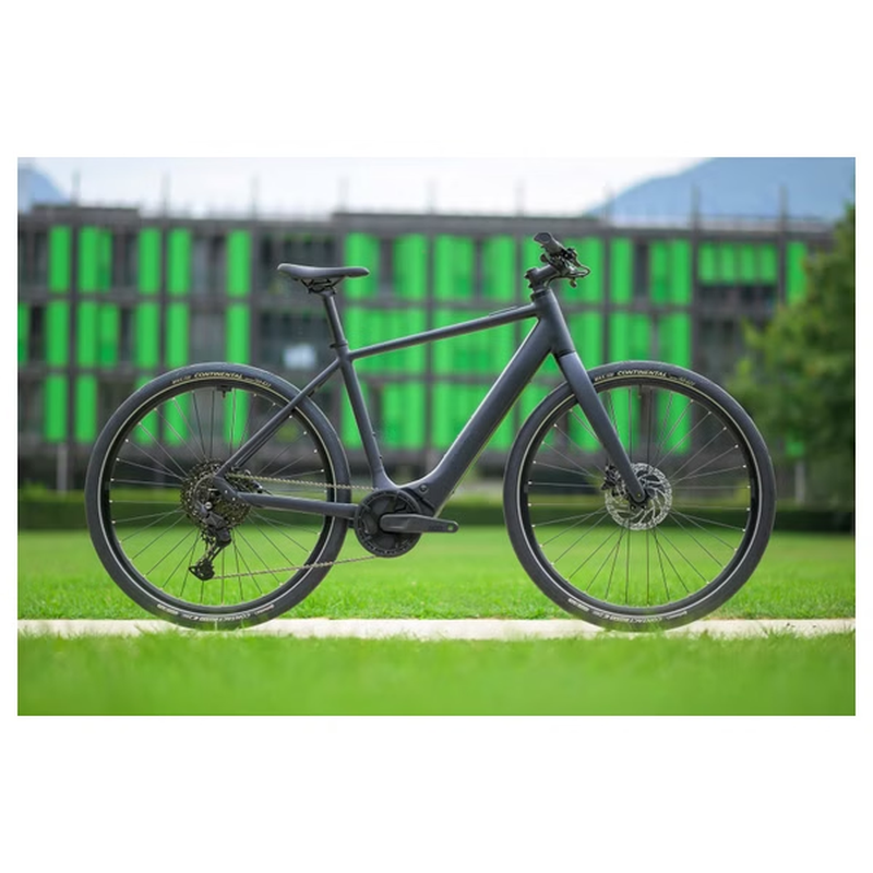 Vélo Fitness Électrique Cube Editor Hybrid SLX 400X Shimano Alfine 8V 400 Wh 700 mm Vert Beige Reed 2026 – Image 10