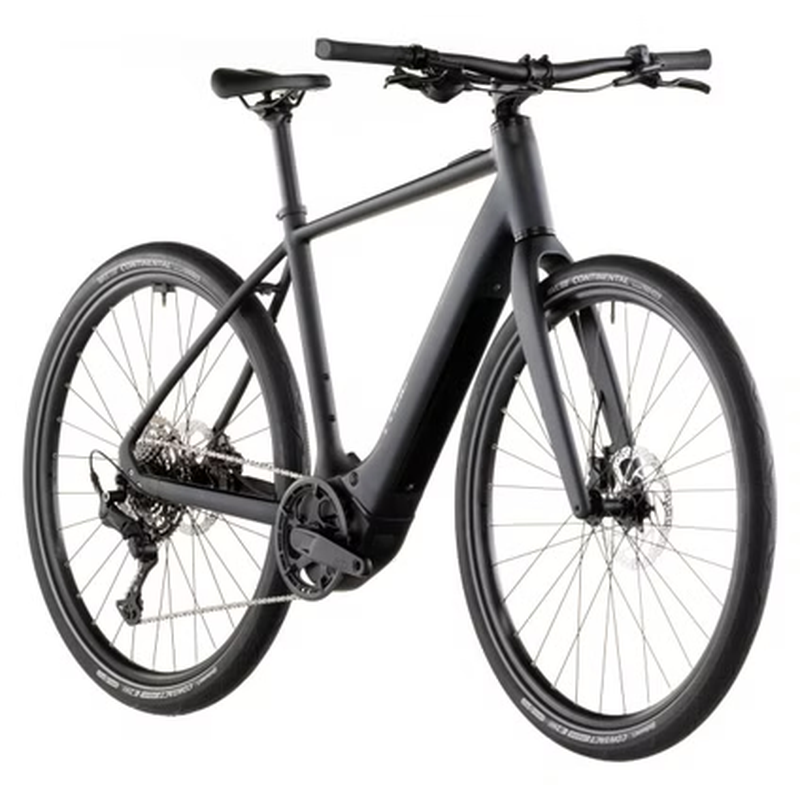 Vélo Fitness Électrique Cube Editor Hybrid SLX 400X Shimano Alfine 8V 400 Wh 700 mm Vert Beige Reed 2026 – Image 2