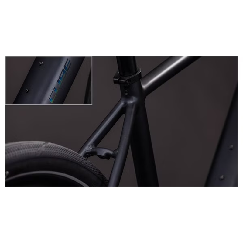 Vélo Fitness Électrique Cube Editor Hybrid SLX 400X Shimano Alfine 8V 400 Wh 700 mm Vert Beige Reed 2026 – Image 8