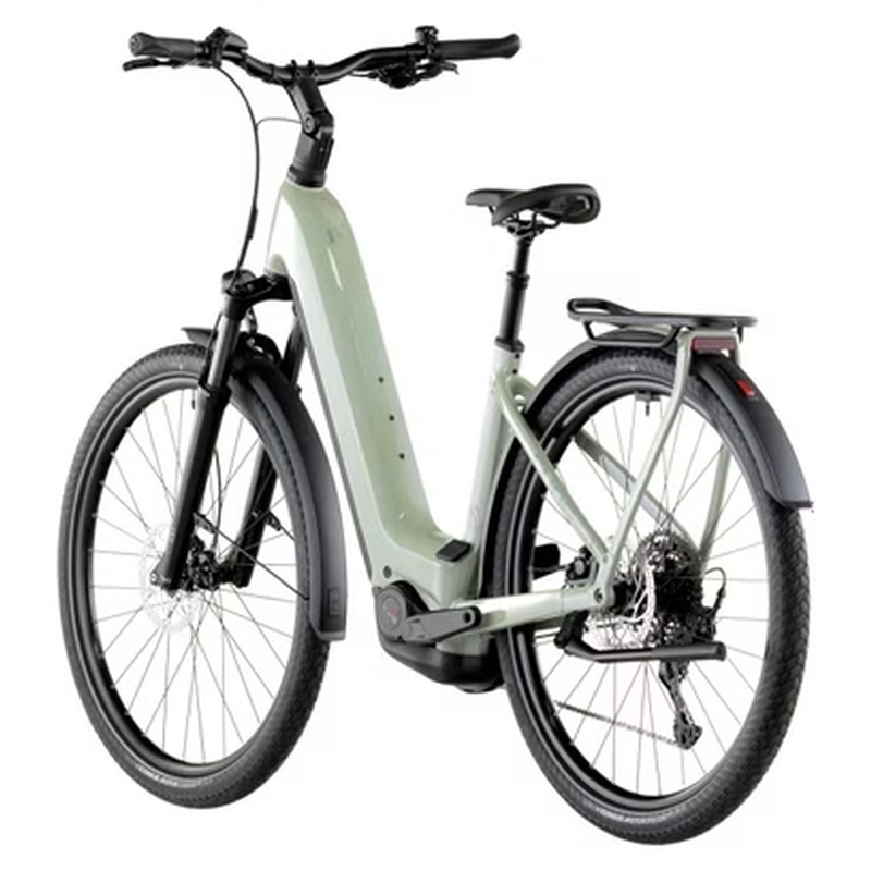 VTC Électrique Cube Kathmandu Hybrid One 800 Easy Entry Shimano Cues 10V 800 Wh 700 mm Vert Pea 2026 – Image 5
