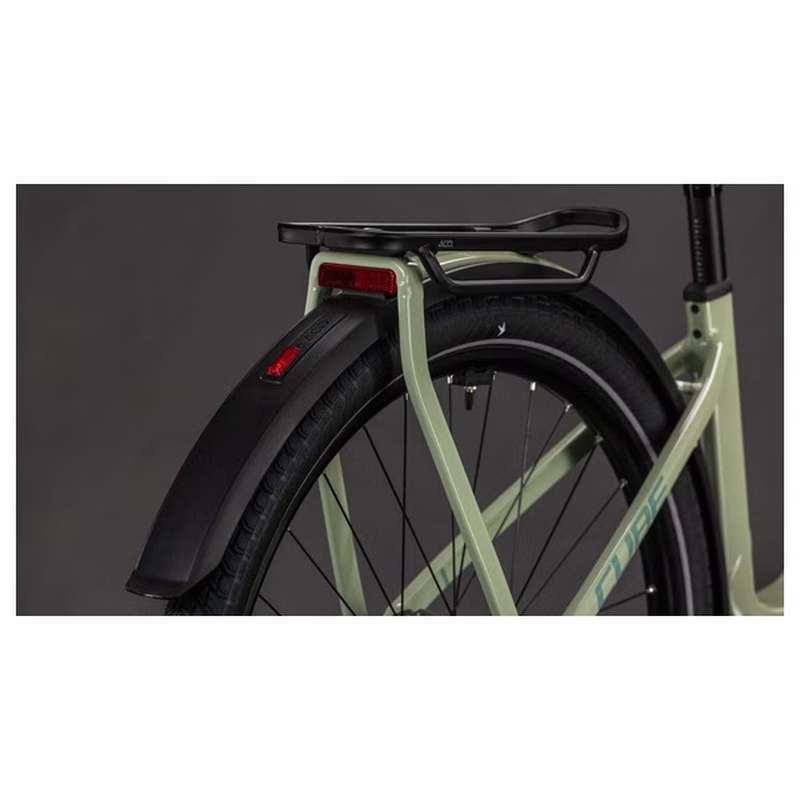 VTC Électrique Cube Kathmandu Hybrid One 800 Easy Entry Shimano Cues 10V 800 Wh 700 mm Vert Pea 2026 – Image 9