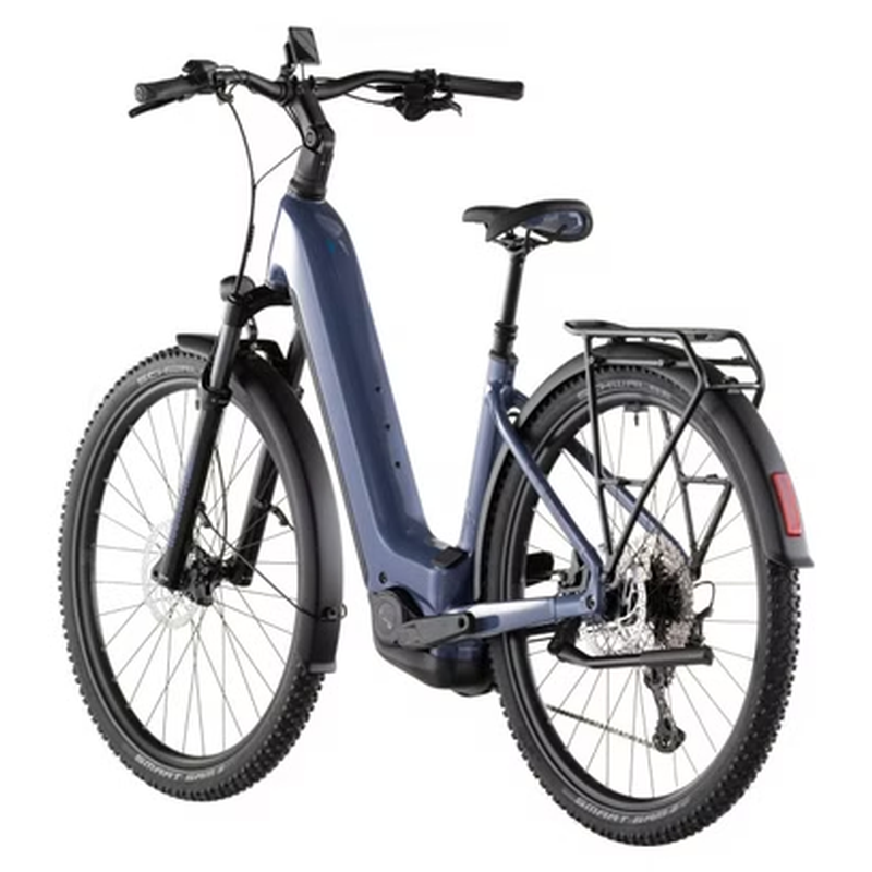 VTC Électrique Cube Nuride Hybrid EXC 800 Easy Entry Shimano Deore/Deore XT 12V 800 Wh 29'' Bleu Jeans 2026 – Image 5