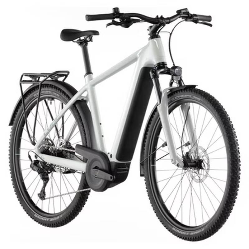 VTC Électrique Cube Nuride Hybrid Performance 600 Shimano Cues 10V 600 Wh 29'' Beige Desert Stone Vert 2026 – Image 2