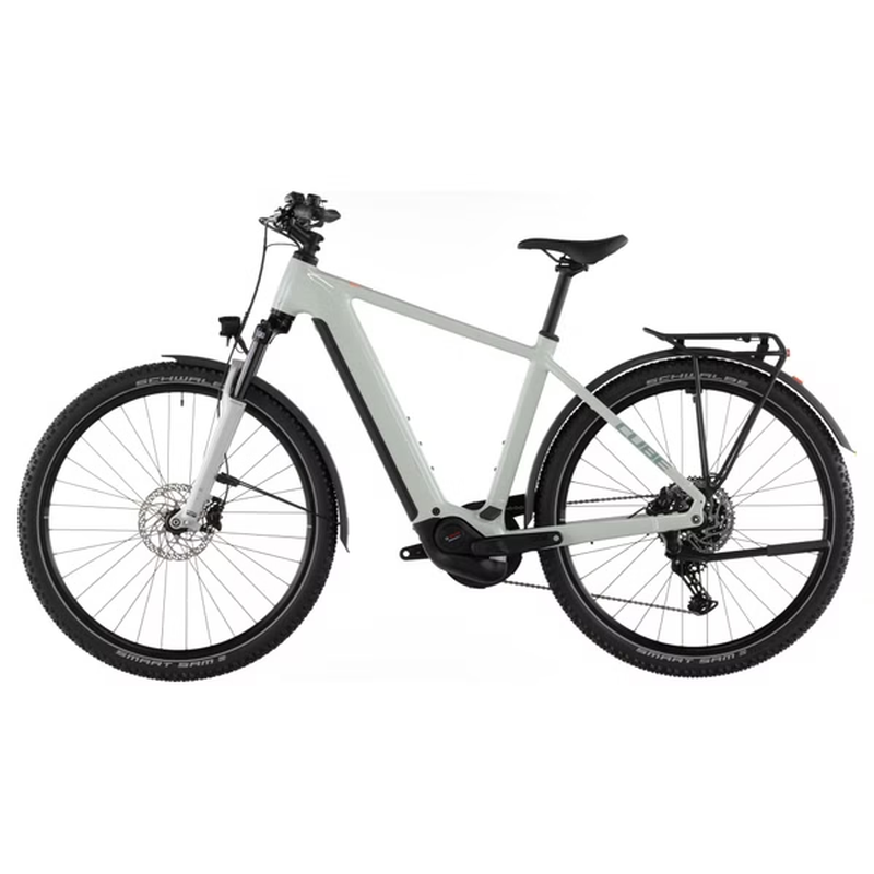 VTC Électrique Cube Nuride Hybrid Performance 600 Shimano Cues 10V 600 Wh 29'' Beige Desert Stone Vert 2026 – Image 4