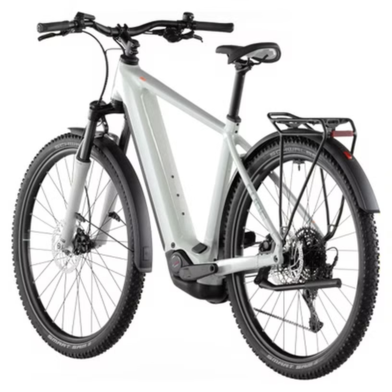 VTC Électrique Cube Nuride Hybrid Performance 600 Shimano Cues 10V 600 Wh 29'' Beige Desert Stone Vert 2026 – Image 5