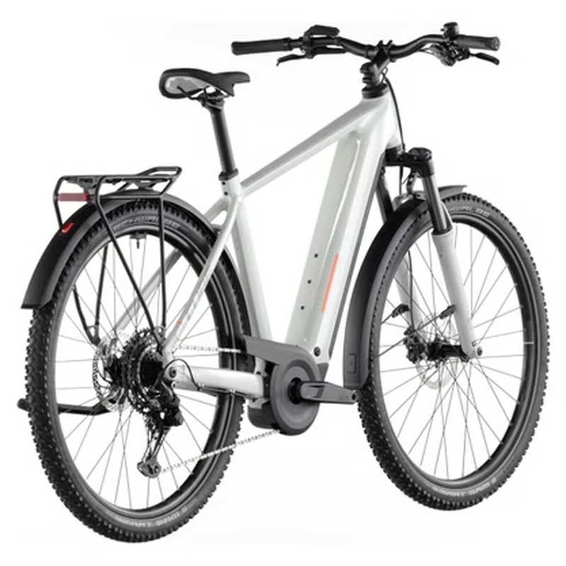 VTC Électrique Cube Nuride Hybrid Performance 600 Shimano Cues 10V 600 Wh 29'' Beige Desert Stone Vert 2026 – Image 6