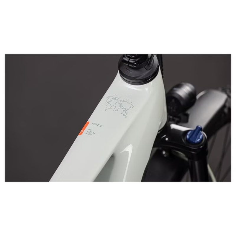 VTC Électrique Cube Nuride Hybrid Performance 600 Shimano Cues 10V 600 Wh 29'' Beige Desert Stone Vert 2026 – Image 7