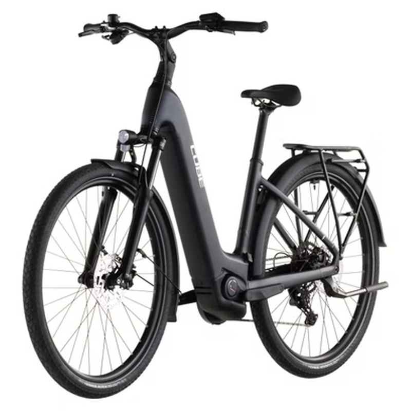 VTC Électrique Cube Touring Hybrid One 600 Easy Entry Shimano Cues 9V 600 Wh 700 mm Noir Coal 2026 – Image 3
