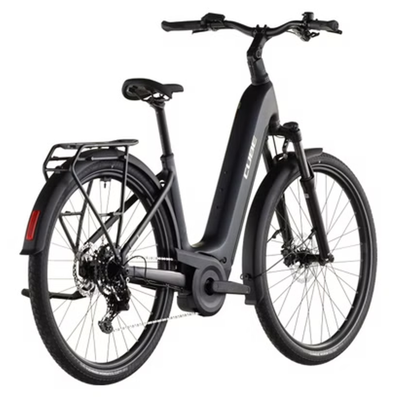 VTC Électrique Cube Touring Hybrid One 600 Easy Entry Shimano Cues 9V 600 Wh 700 mm Noir Coal 2026 – Image 6