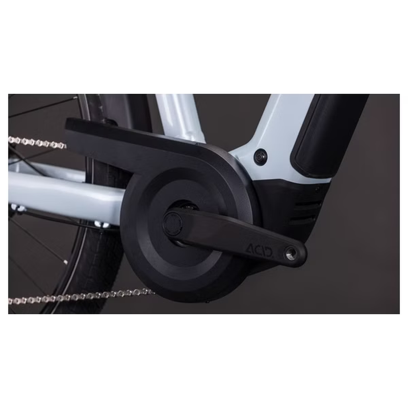 VTC Électrique Cube Touring Hybrid One 600 Trapeze Shimano Cues 9V 600 Wh 700 mm Bleu Glacier 2026 – Image 9
