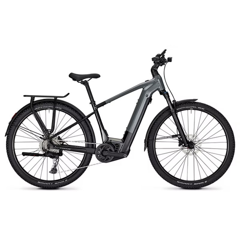 VTC Électrique O2 Feel iSwan Explorer Up Univ 6 1 Shimano Alivio 9V 432 Wh 27 5'' Vert Canopée