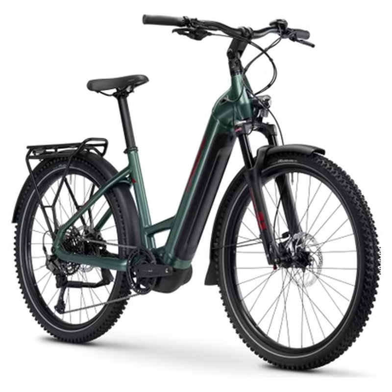 VTC Électrique Haibike Trekking 5 Low Shimano Cues 11V 27 5'' 720Wh Vert 2025 – Image 2