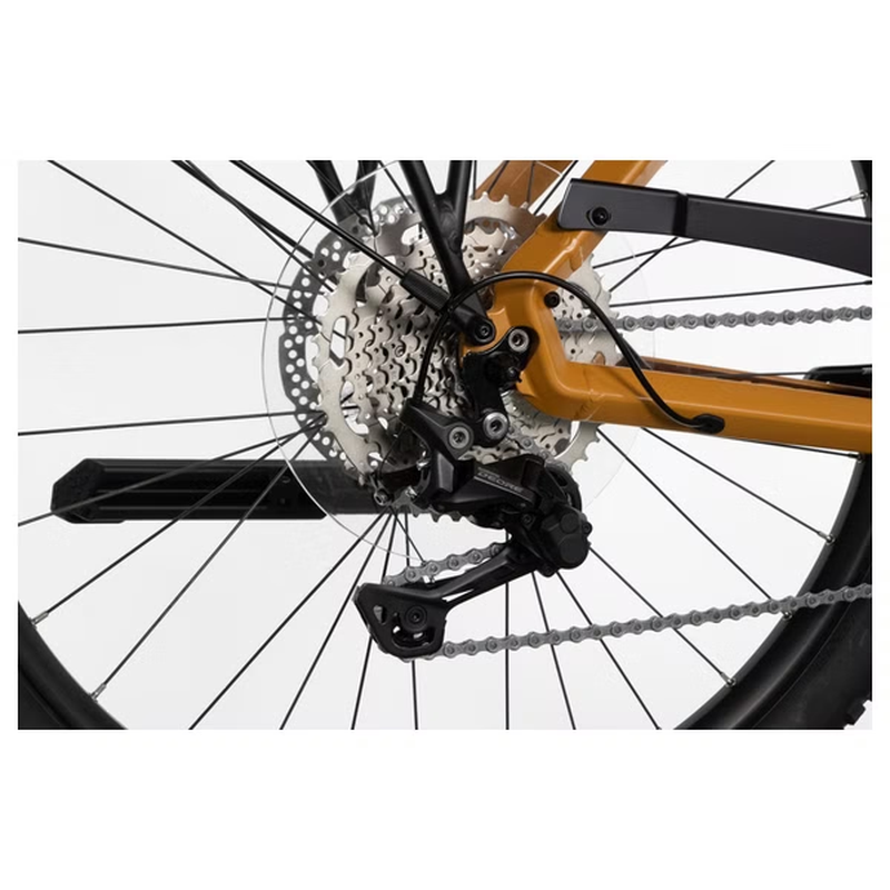 VTC Électrique O2 Feel Vern Urban Power 8 2 Mid Shimano Deore 10V 720 Wh 27 5'' Jaune Indiana – Image 4