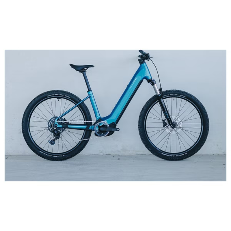 VTT Électrique Cube Reaction Hybrid Performance 600 Easy Entry Shimano 9V 600 Wh Bosch 75 Nm 27 5'' Bleu Electric 2026 – Image 10