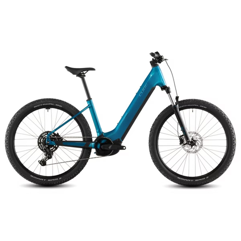 VTT Électrique Cube Reaction Hybrid Performance 600 Easy Entry Shimano 9V 600 Wh Bosch 75 Nm 27 5'' Bleu Electric 2026