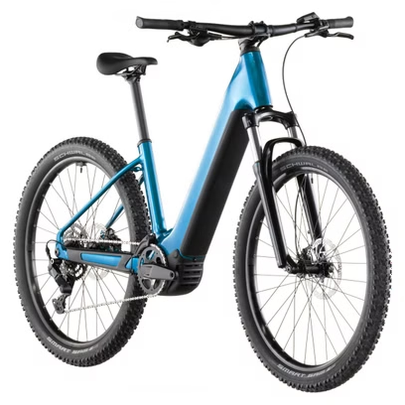 VTT Électrique Cube Reaction Hybrid Performance 600 Easy Entry Shimano 9V 600 Wh Bosch 75 Nm 27 5'' Bleu Electric 2026 – Image 2