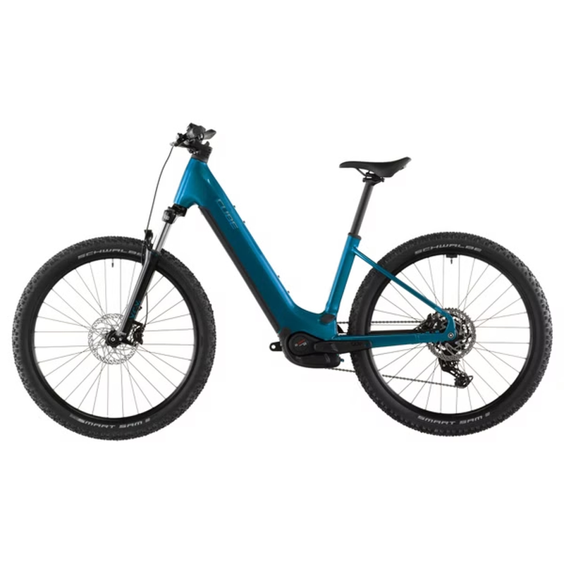 VTT Électrique Cube Reaction Hybrid Performance 600 Easy Entry Shimano 9V 600 Wh Bosch 75 Nm 27 5'' Bleu Electric 2026 – Image 4