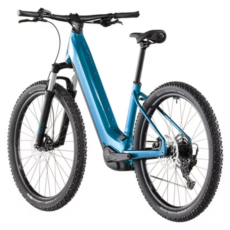 VTT Électrique Cube Reaction Hybrid Performance 600 Easy Entry Shimano 9V 600 Wh Bosch 75 Nm 27 5'' Bleu Electric 2026 – Image 5