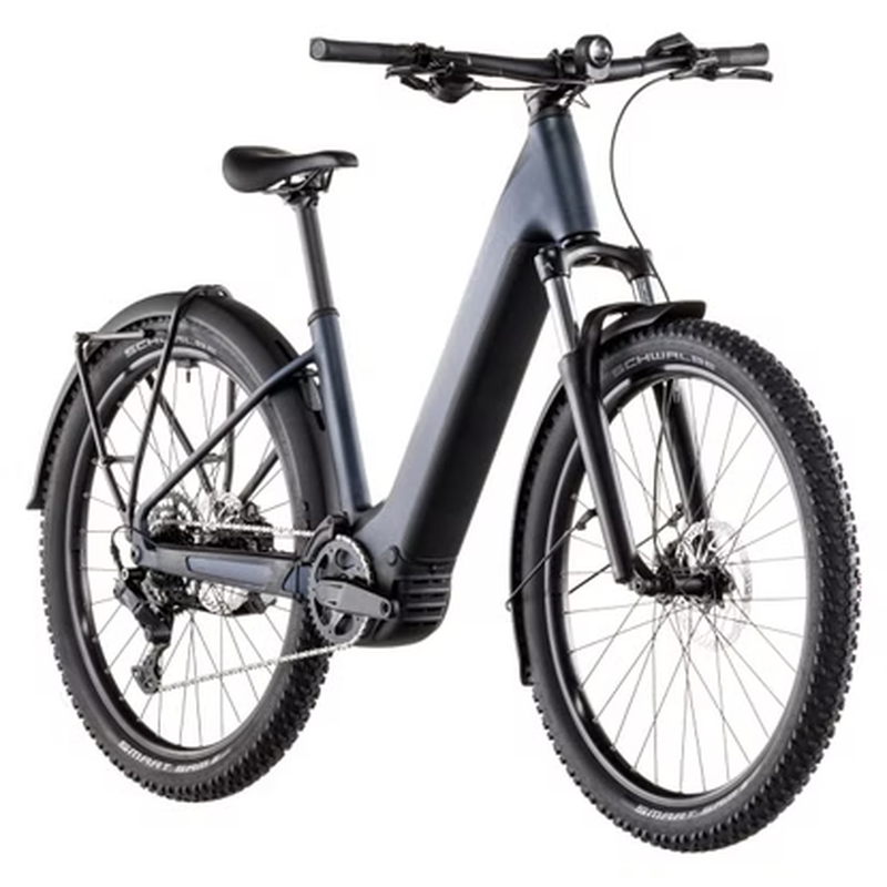 VTT Électrique Cube Reaction Hybrid Performance 600 FE Easy Entry Shimano 9V 600 Wh Bosch 75 Nm 27.5'' Bleu Indigo 2026 – Image 2