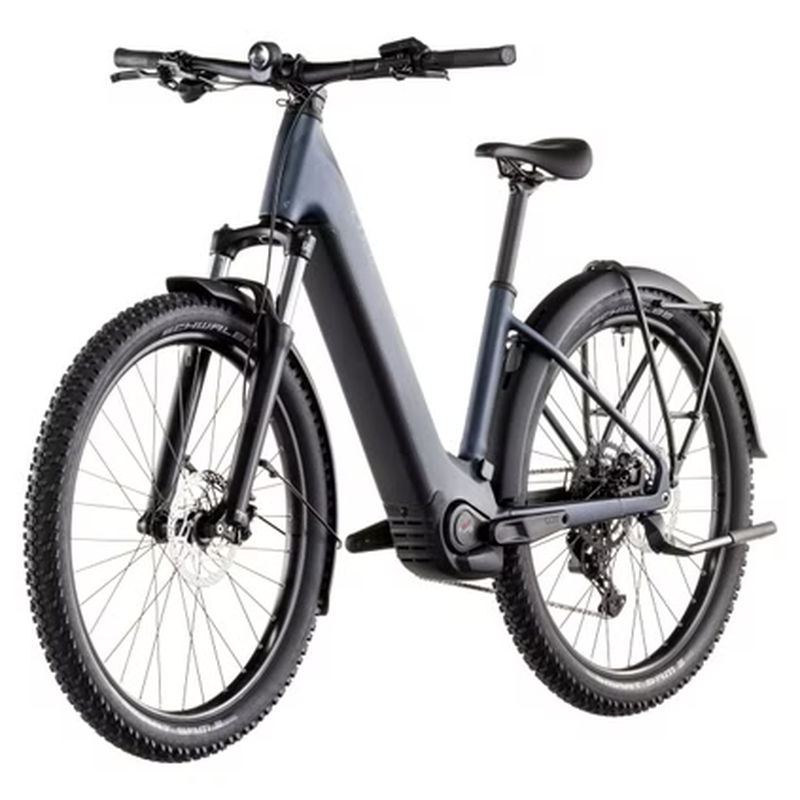 VTT Électrique Cube Reaction Hybrid Performance 600 FE Easy Entry Shimano 9V 600 Wh Bosch 75 Nm 27.5'' Bleu Indigo 2026 – Image 3