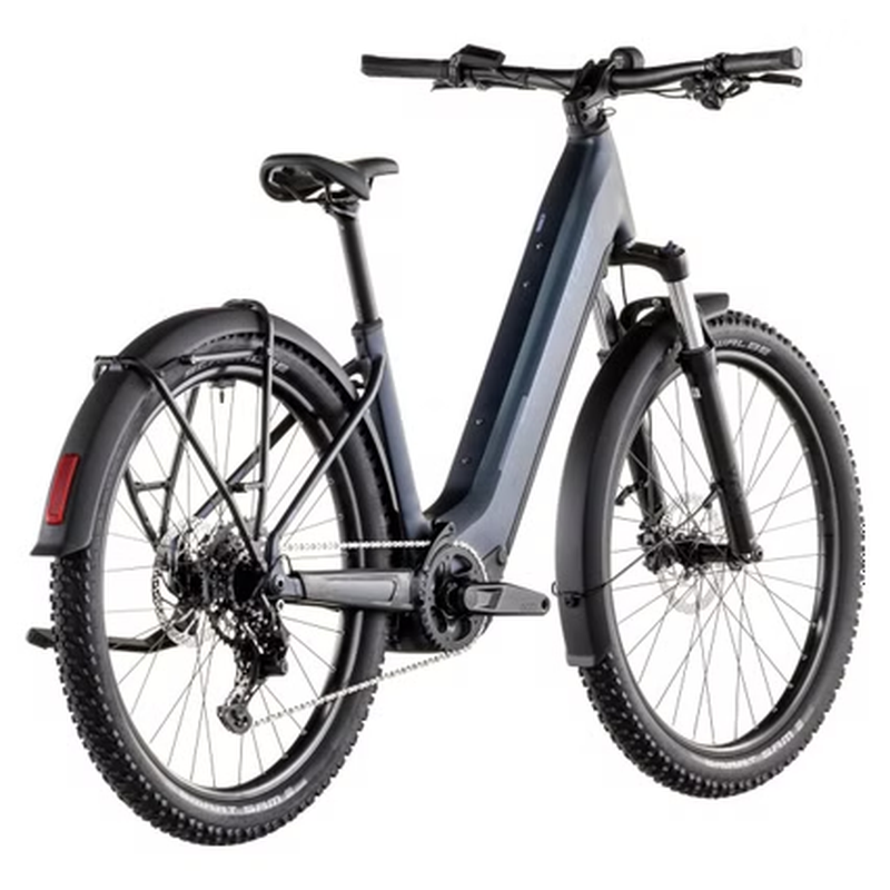 VTT Électrique Cube Reaction Hybrid Performance 600 FE Easy Entry Shimano 9V 600 Wh Bosch 75 Nm 27.5'' Bleu Indigo 2026 – Image 6