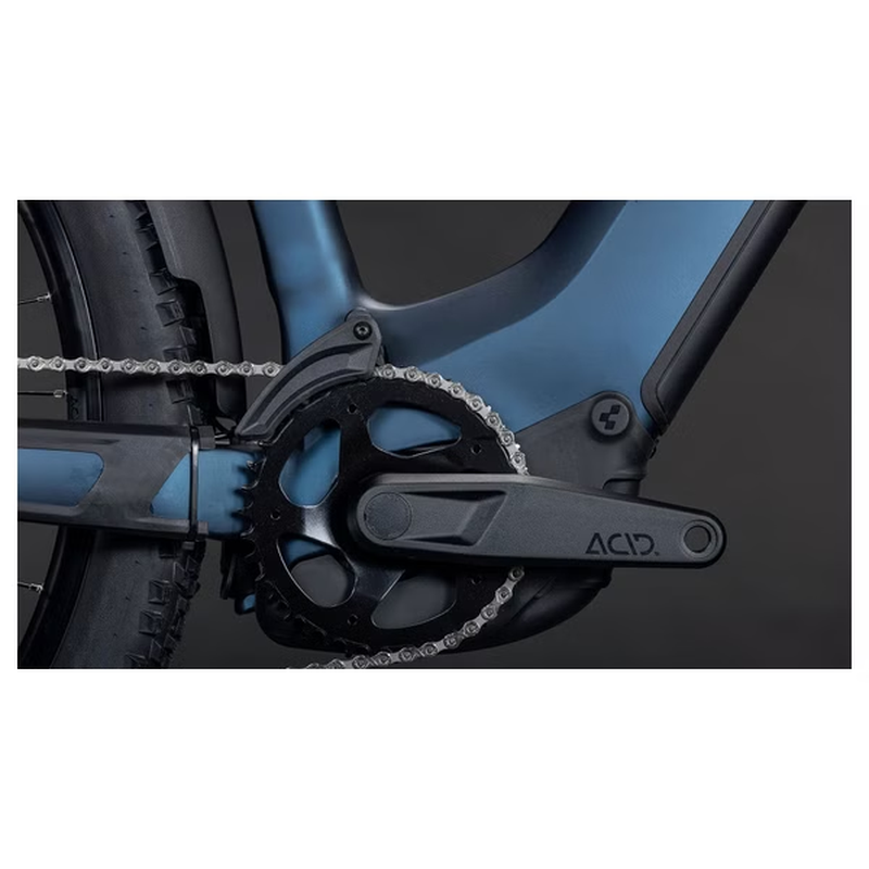 VTT Électrique Cube Reaction Hybrid Performance 600 FE Easy Entry Shimano 9V 600 Wh Bosch 75 Nm 27.5'' Bleu Indigo 2026 – Image 9