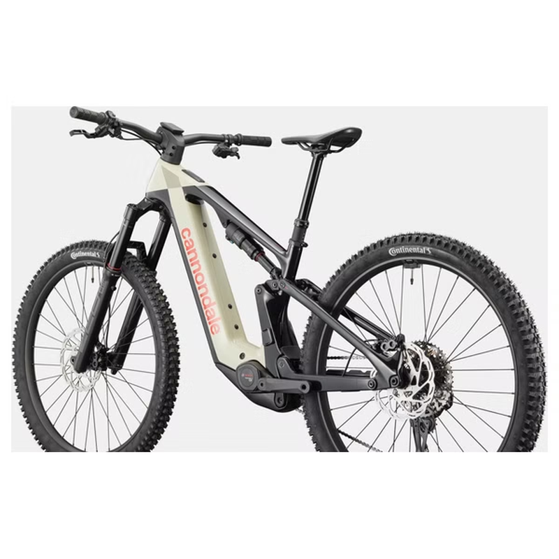 VTT Électrique Tout-Suspendu Cannondale Moterra 2 Shimano 12V 800Wh Bosch 120 Nm 29" Beige/Noir – Image 5