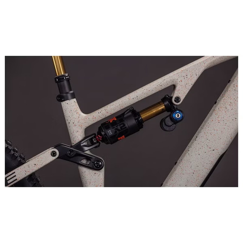 VTT Électrique Tout-Suspendu Cube AMS Hybrid 177 C:62 Super TM 600X Sram 12V 600 Wh Bosch 120 Nm 29''/27 5'' Beige Reed Grit 2026 – Image 8