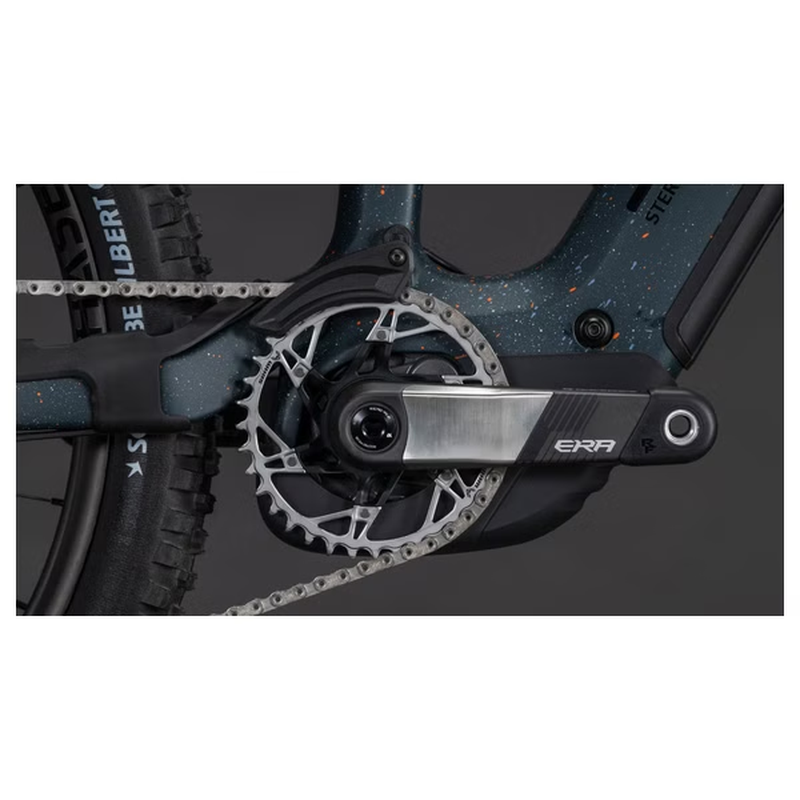 VTT Électrique Tout-Suspendu Cube Stereo Hybrid One77 HPC SLT 800 Sram 12V 800 Wh Bosch 120 Nm 29''/27 5'' Bleu Galaxy 2026 – Image 9