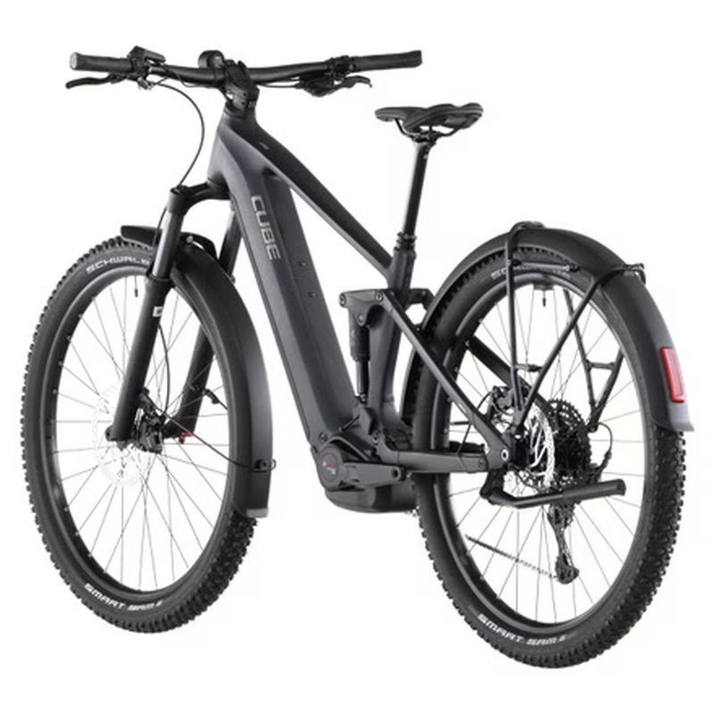 VTT Électrique Tout-Suspendu Cube Stereo Hybrid One22 Pro 800 FE Shimano 10V 800 Wh Bosch 120 Nm 27 5'' Noir Bleu Night 2026 – Image 5