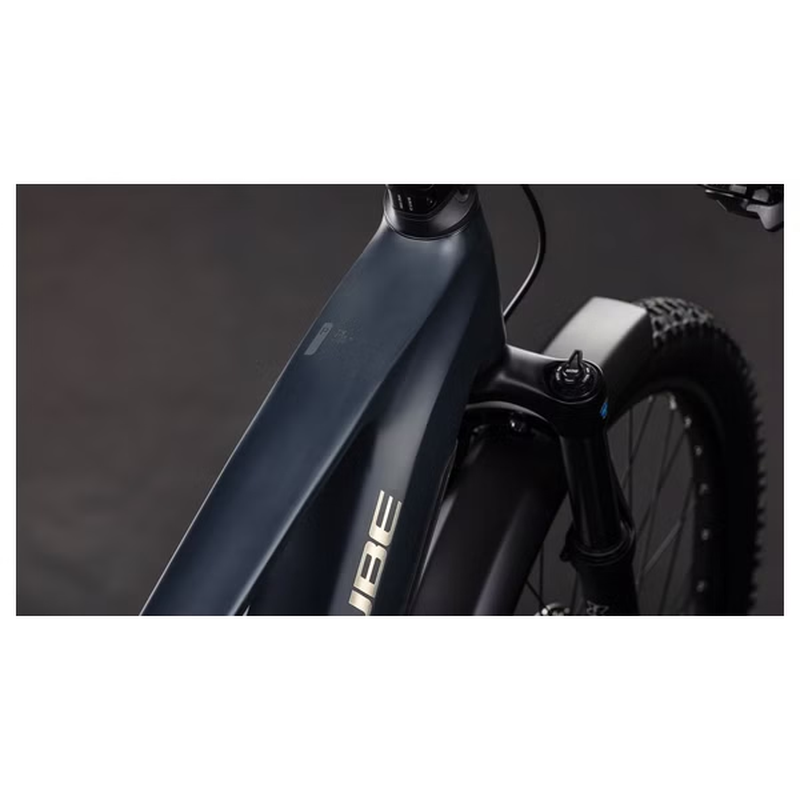 VTT Électrique Tout-Suspendu Cube Stereo Hybrid One22 Pro 800 FE Shimano 10V 800 Wh Bosch 120 Nm 27 5'' Noir Bleu Night 2026 – Image 7