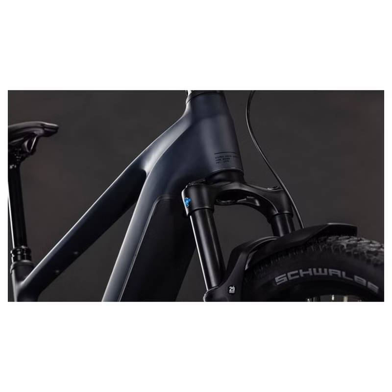 VTT Électrique Tout-Suspendu Cube Stereo Hybrid One22 Pro 800 FE Shimano 10V 800 Wh Bosch 120 Nm 27 5'' Noir Bleu Night 2026 – Image 8
