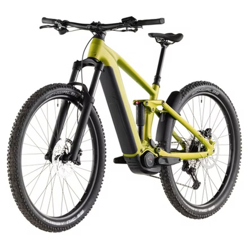VTT Électrique Tout-Suspendu Cube Stereo Hybrid One44 Pro 800 Shimano Deore/Deore XT 12V 800 Wh 29'' Vert Lizard 2026 – Image 2