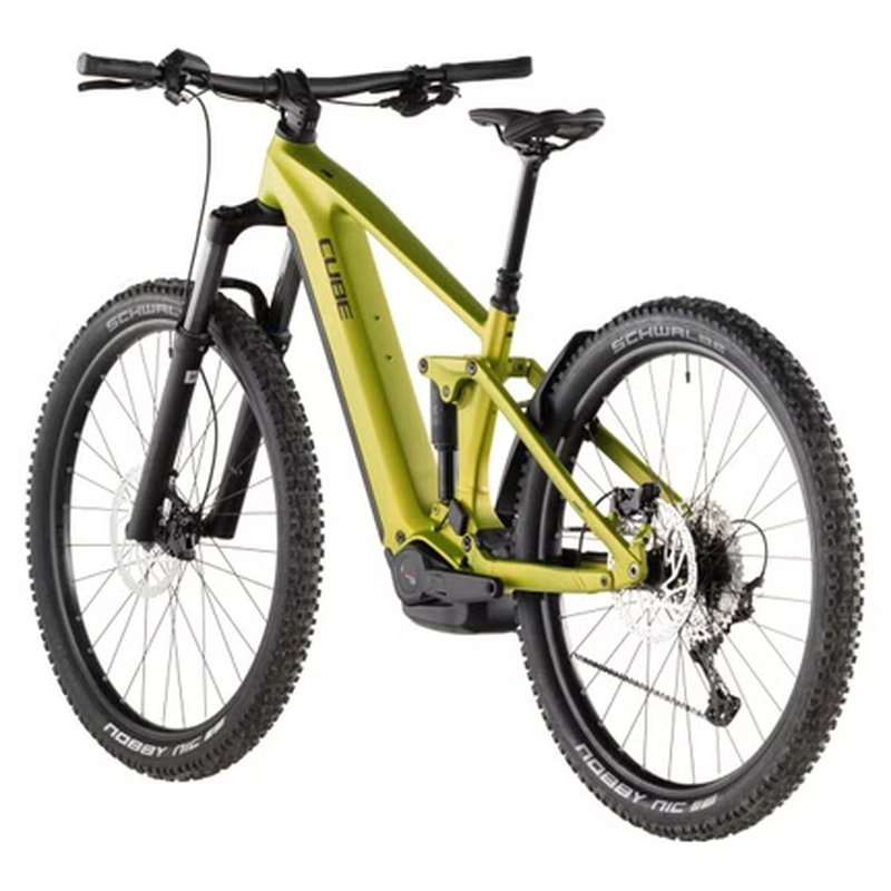 VTT Électrique Tout-Suspendu Cube Stereo Hybrid One44 Pro 800 Shimano Deore/Deore XT 12V 800 Wh 29'' Vert Lizard 2026 – Image 4