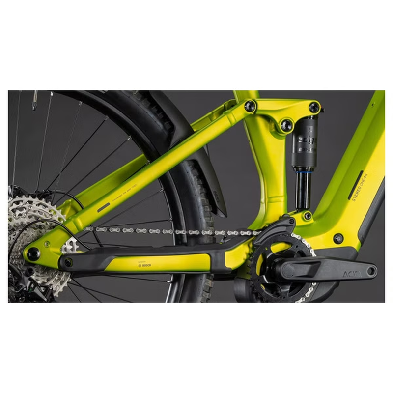 VTT Électrique Tout-Suspendu Cube Stereo Hybrid One44 Pro 800 Shimano Deore/Deore XT 12V 800 Wh 29'' Vert Lizard 2026 – Image 8