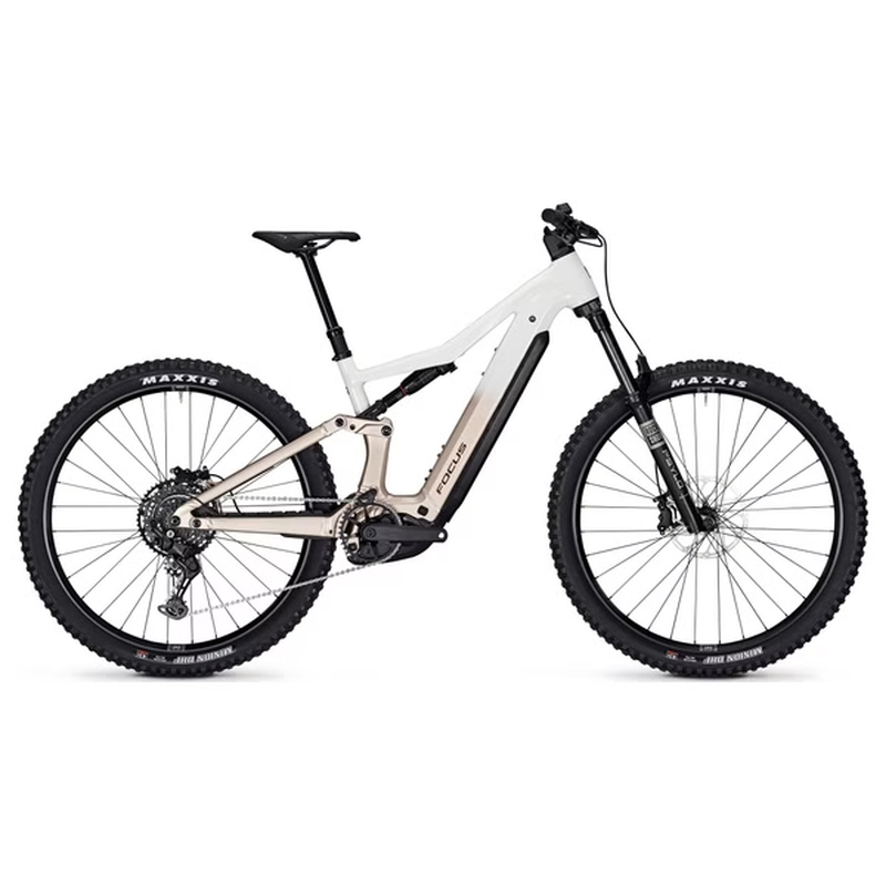 VTT Électrique Tout-Suspendu Focus JAM² 6 7 10V 800Wh Bosch 120 Nm 29'' Blanc 2025