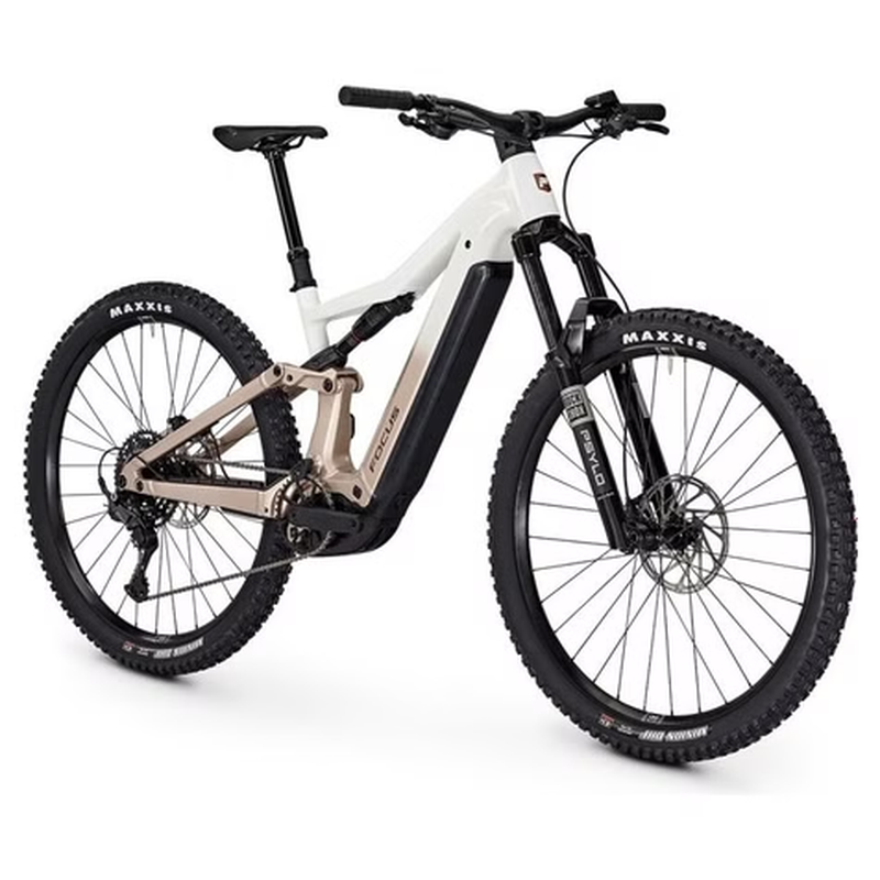 VTT Électrique Tout-Suspendu Focus JAM² 6 7 10V 800Wh Bosch 120 Nm 29'' Blanc 2025 – Image 2