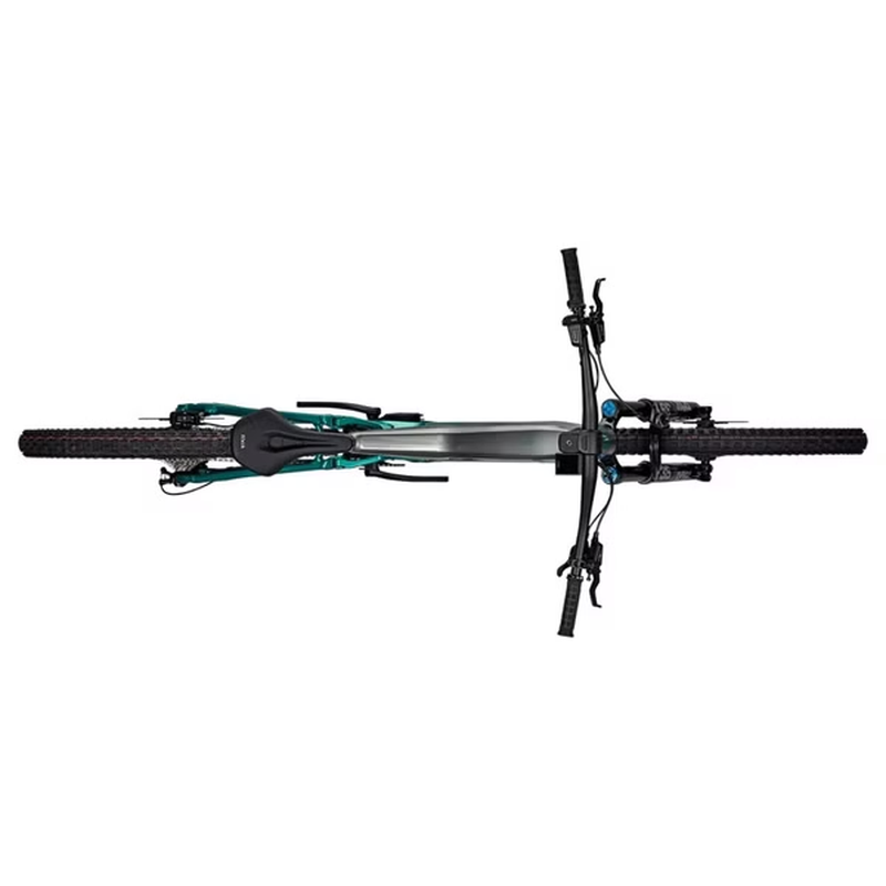 VTT Électrique Tout-Suspendu Focus JAM² 6 9 Shimano 12V 600Wh Bosch 120 Nm 29'' Gris/Vert 2025 – Image 4