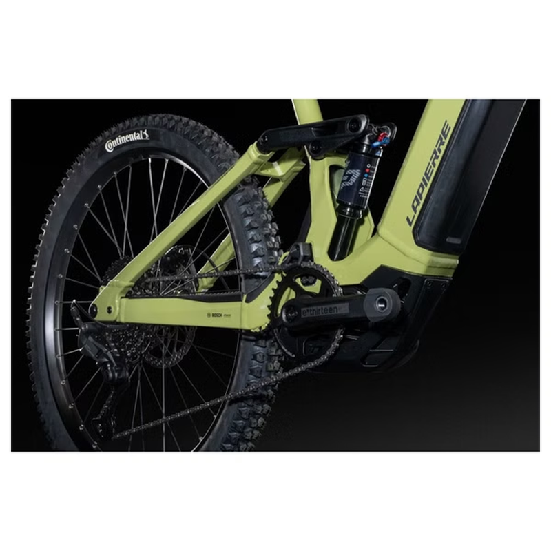 VTT Électrique Tout-Suspendu Lapierre Overvolt AM CF 6 8 Sram 12V 800Wh Bosch 120 Nm MX (29/27 5'') Vert 2026 – Image 9